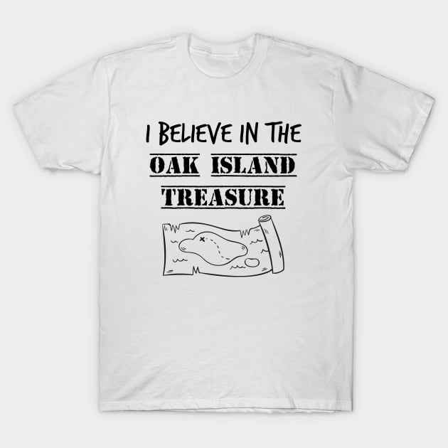 The oak Island treasure T-Shirt by OakIslandMystery